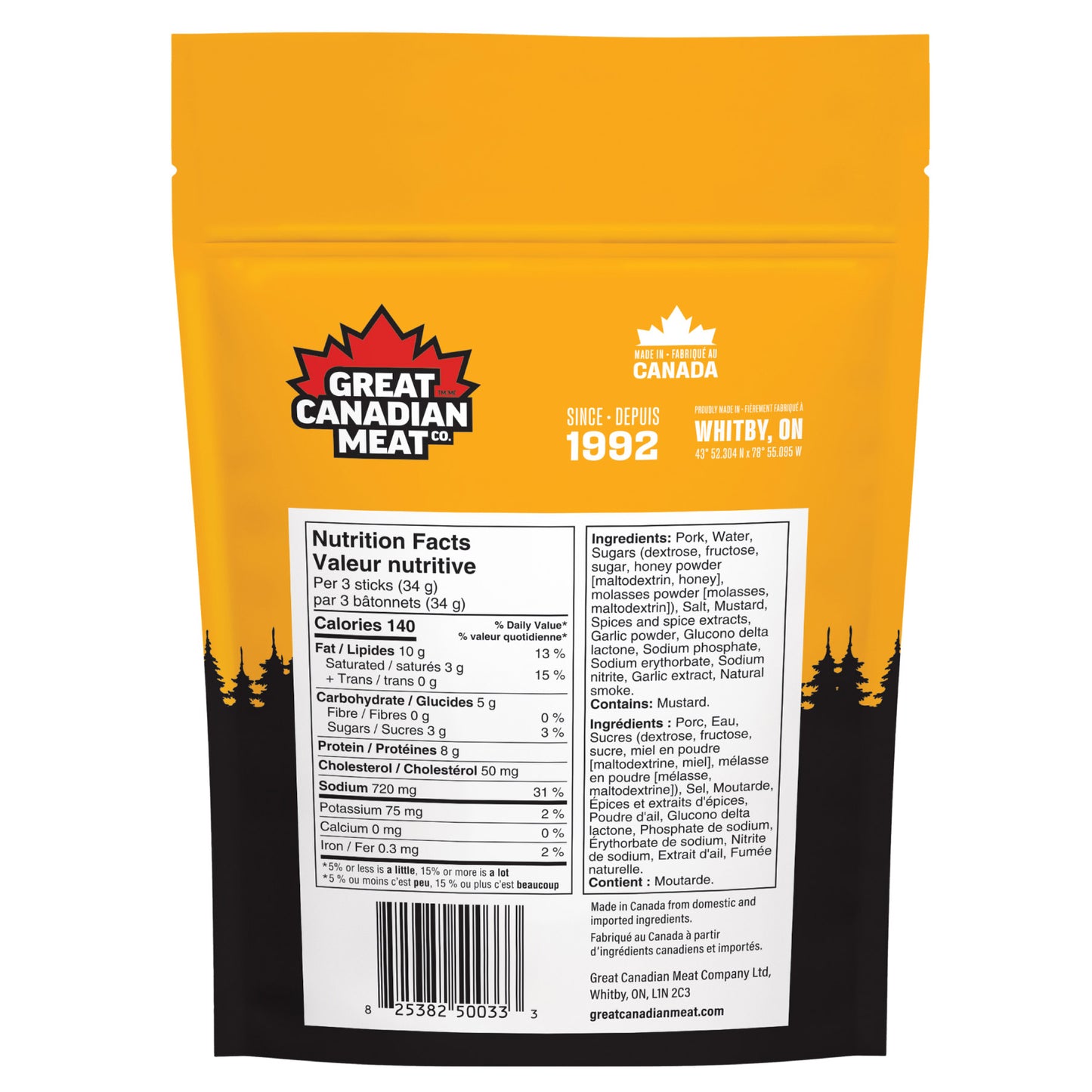 Great Canadian Meat Mini Pepperoni Sticks, Variety Pack, 5 × 225 g - image 5