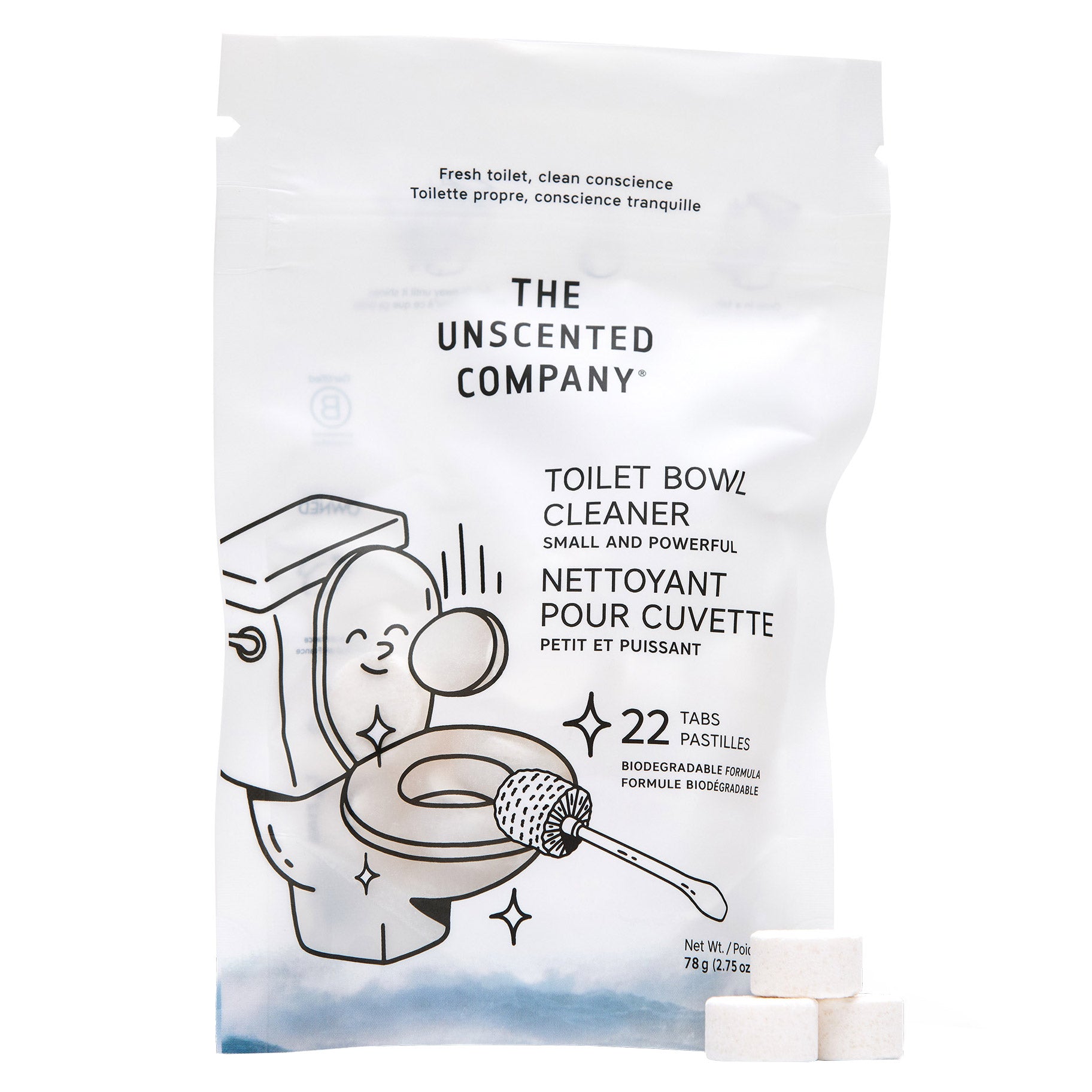 The Unscented Company Toilet Bowl Cleaner Tabs, 6-pack - image 1