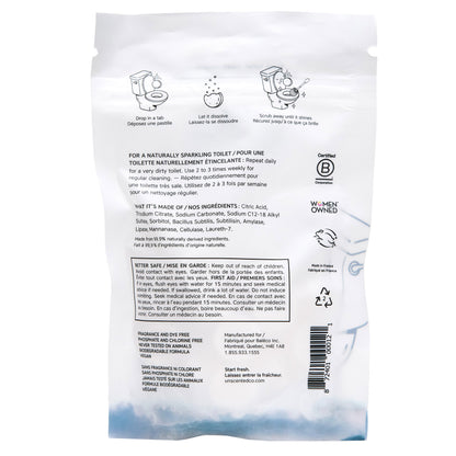 The Unscented Company Toilet Bowl Cleaner Tabs, 6-pack - image 2
