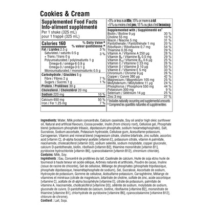 Premier Protein High-protein cookies and cream  Shake 325 mL, 18-count - image 2