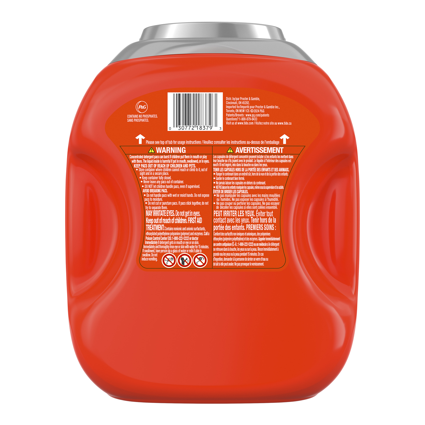 Tide Power PODS with Downy Liquid Laundry Detergent Pacs April Fresh 79 count - image 2