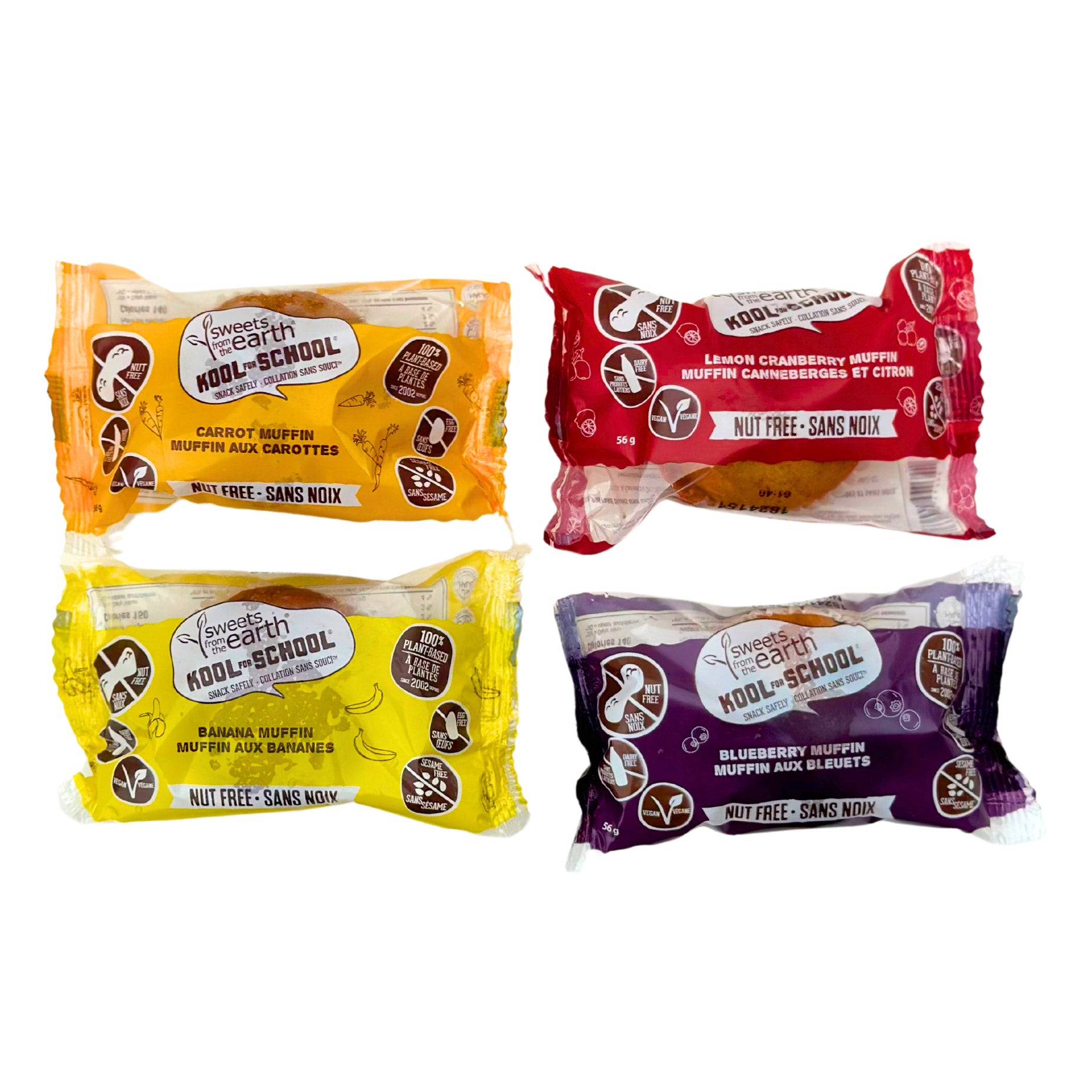 Sweets from the Earth Assorted School Muffins, 96 × 56 g - image 2