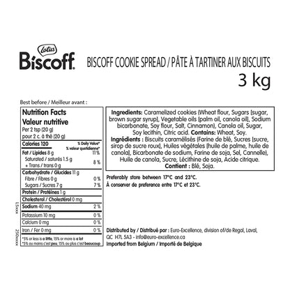 Biscoff Cookie Spread, 3 KG - image 2