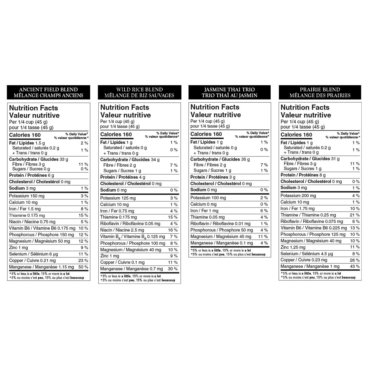 Floating Leaf Rice Blend Variety Pack, 4 × 400 g - image 3