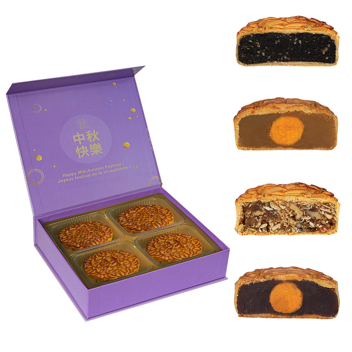 Fat Choy Deluxe Assorted Mooncakes, 3 × (4 × 170 g) - image 4