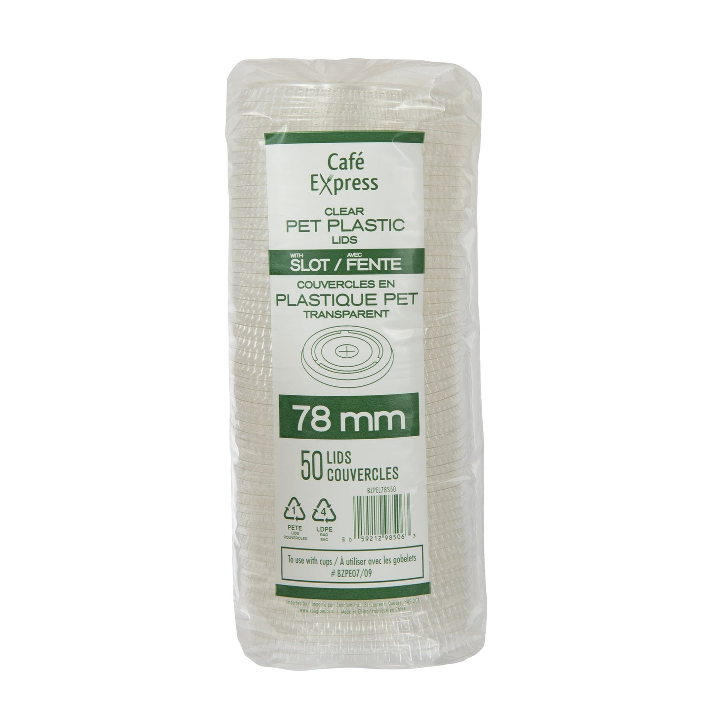 Cafe Express 78mm Lid, Pack Of 1000 - image 2