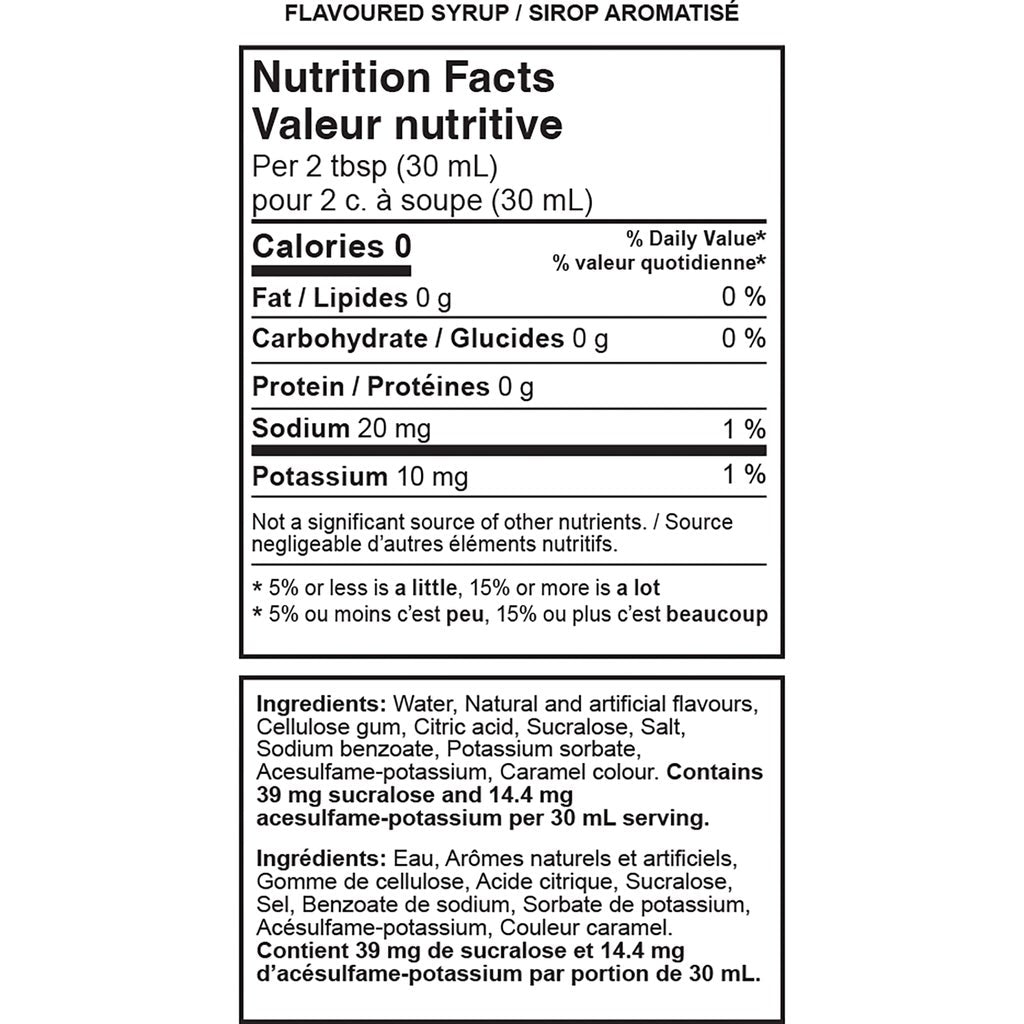 Matteo's Caramel Flavoured Coffee Syrup 2 x 1L — image 1