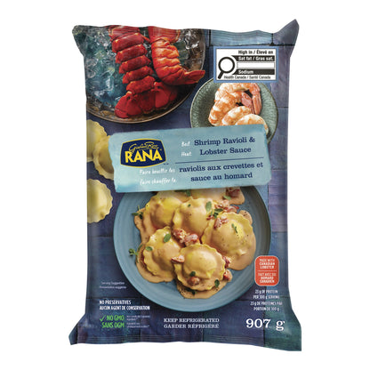 Rana Shrimp Ravioli with Lobster Sauce, 907 g - image 1