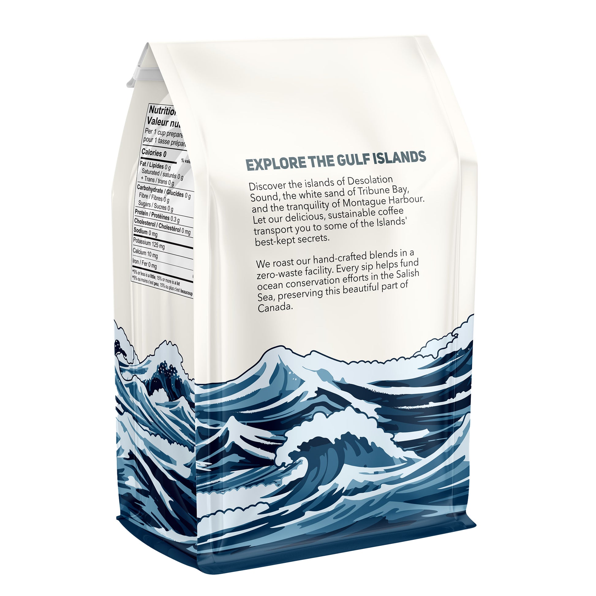 Montague Harbour Medium Roast Organic Coffee Beans, 2 x 907g - image 2