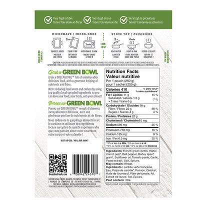 Green Bowl Fibrepot Vegan Meal, 12 × 250 g - image 3
