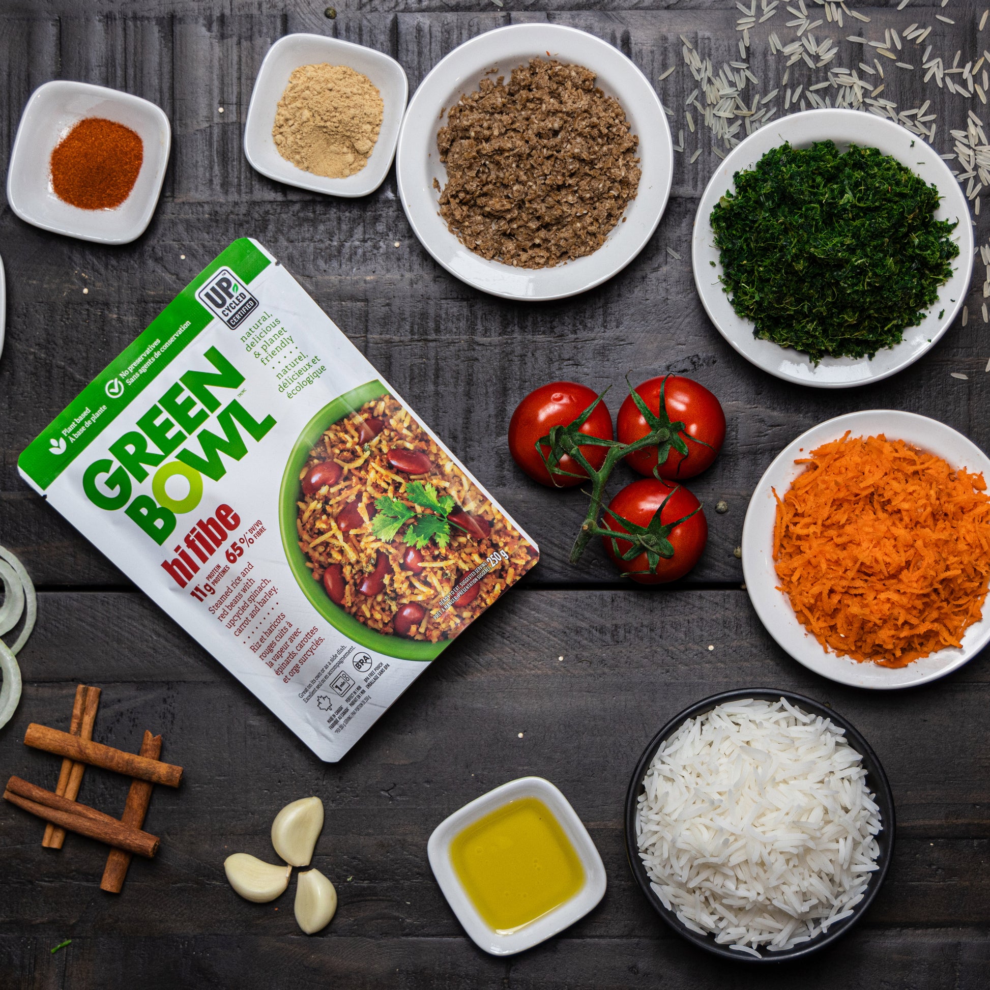 Green Bowl Vegan Meal Variety Pack, 12 × 250 g - image 3