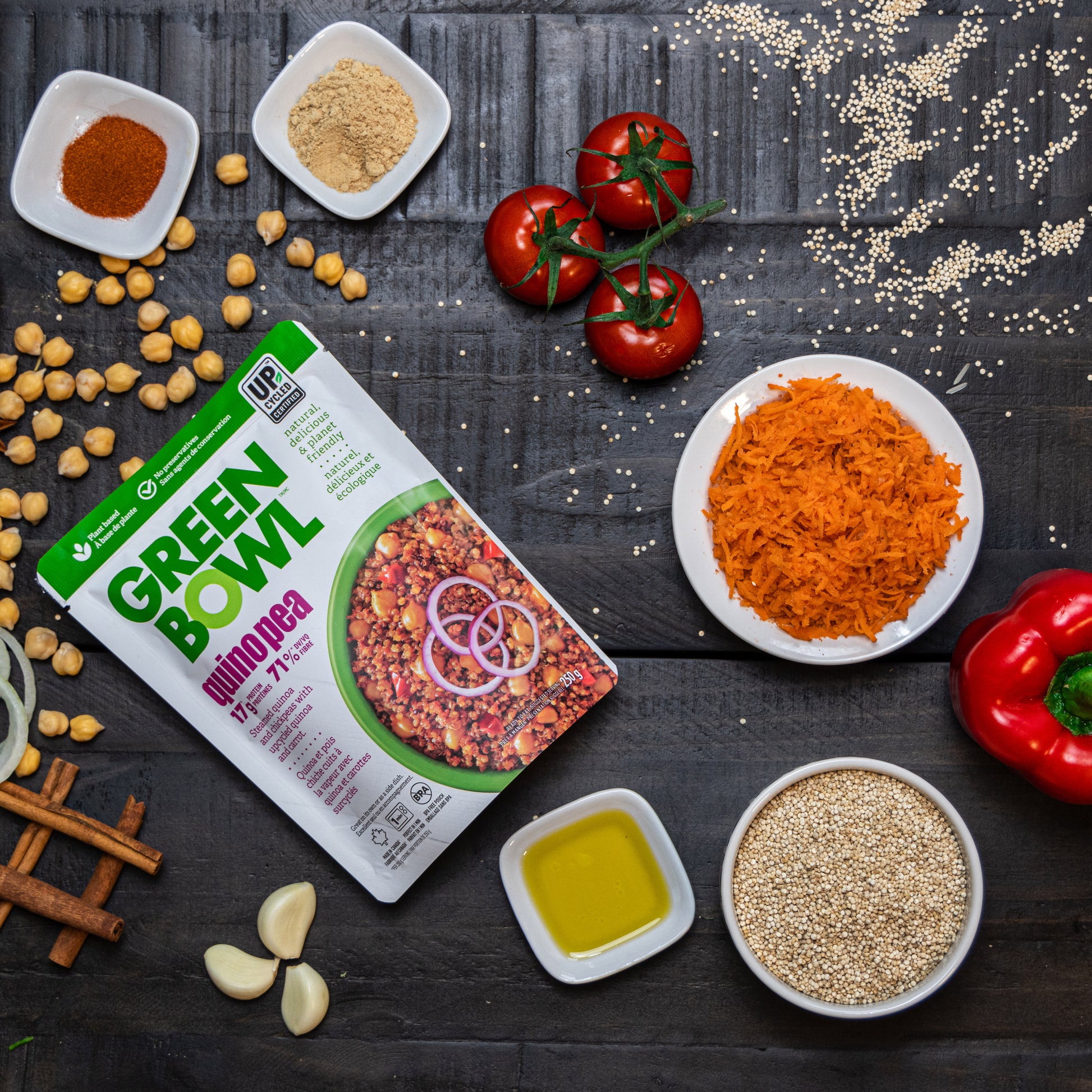 Green Bowl Vegan Meal Variety Pack, 12 × 250 g - image 4