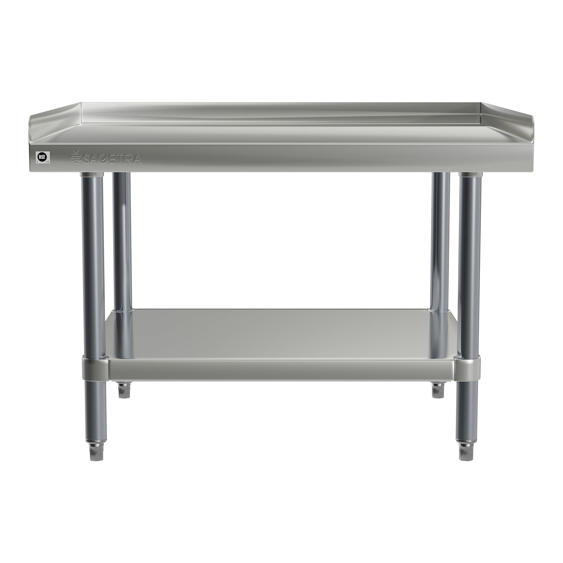 Sagetra Stainless Steel Equipment Stand, 30in × 36in × 24in - image 1