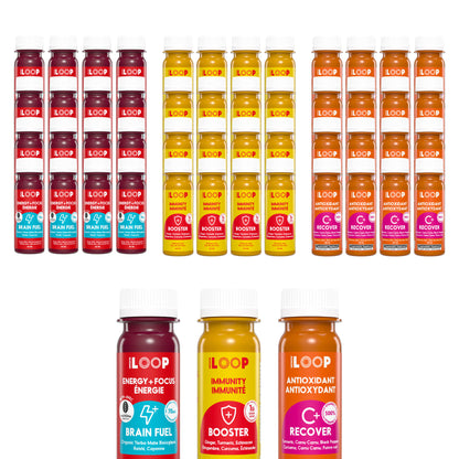 LOOP Immunity, Antioxidant and Energy Shots, 48 × 60 mL - image 1