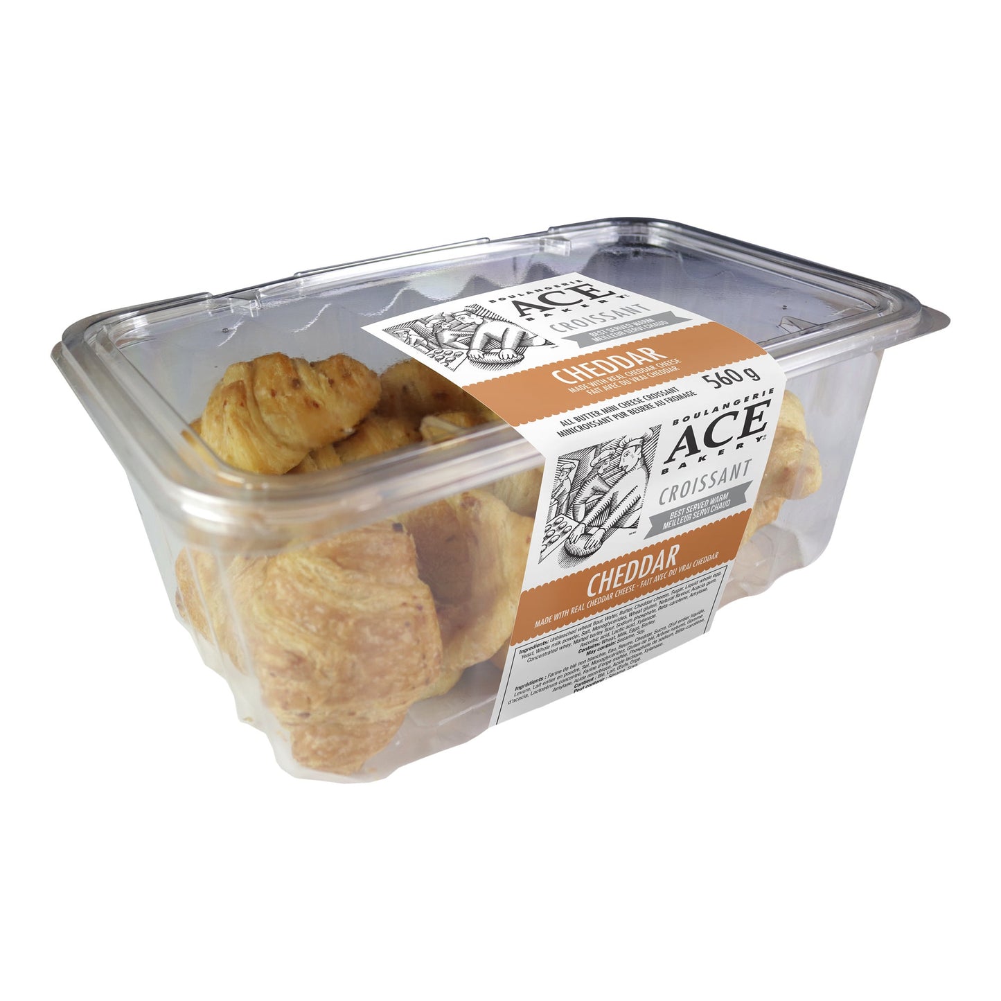 Ace Bakery Mini Cheese Croissant, 20 Count - image 1
