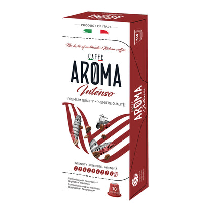 Caffé Aroma Variety Pack - Nespresso Compatible Capsules, 180-count - image 3