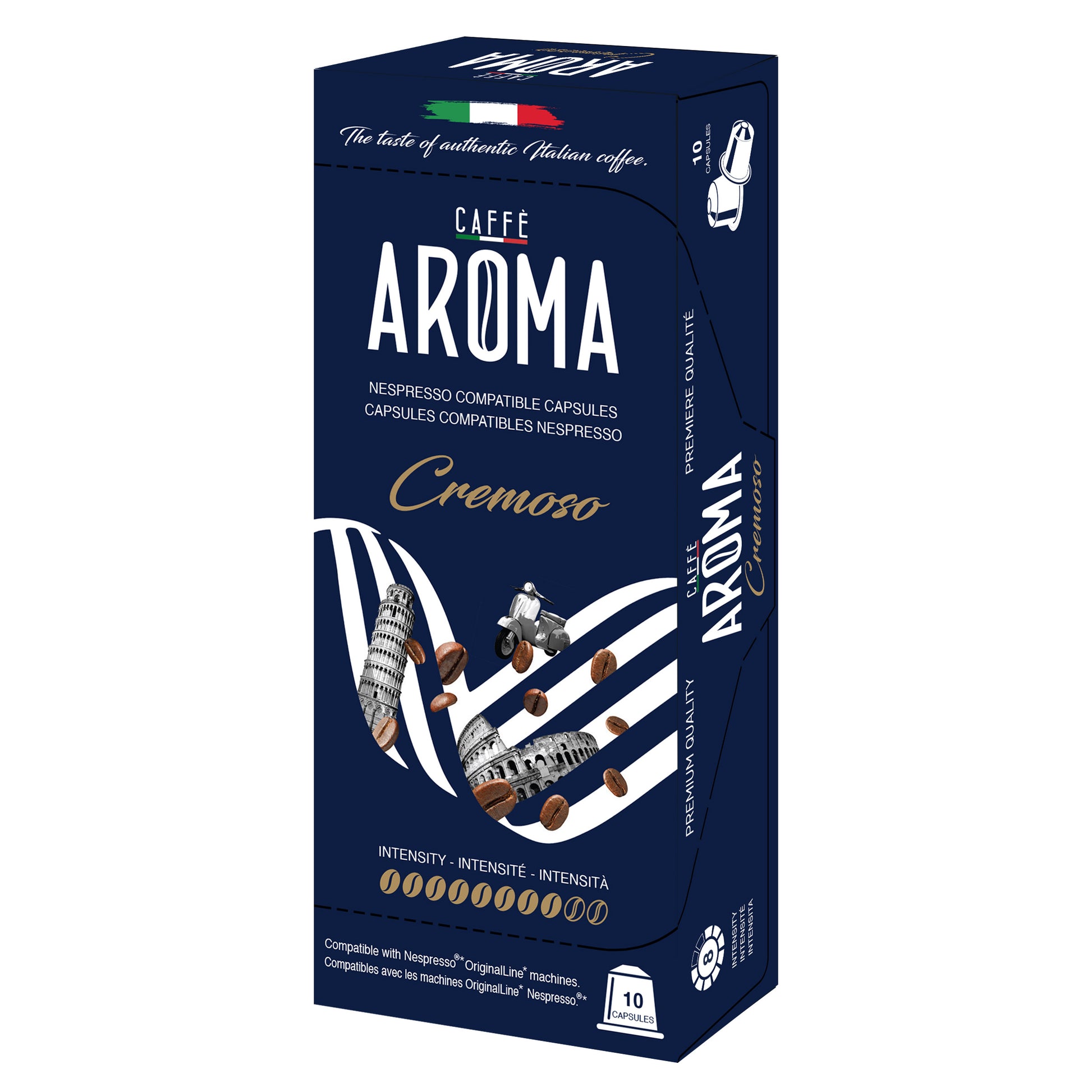 Caffé Aroma Variety Pack - Nespresso Compatible Capsules, 180-count - image 6