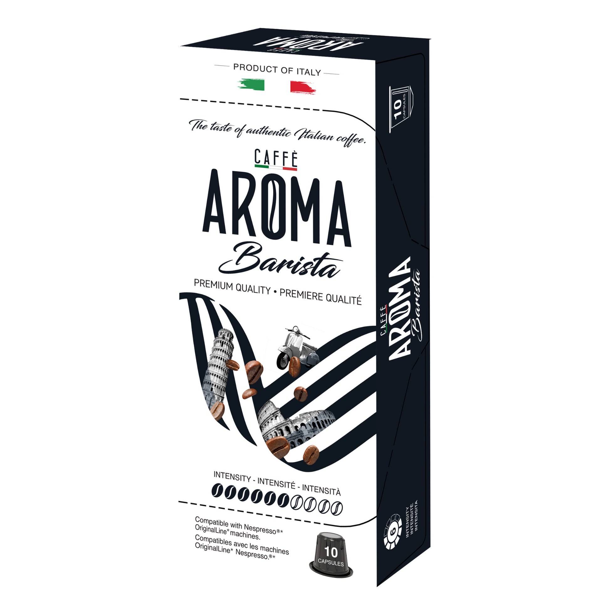Caffé Aroma Variety Pack - Nespresso Compatible Capsules, 180-count - image 5