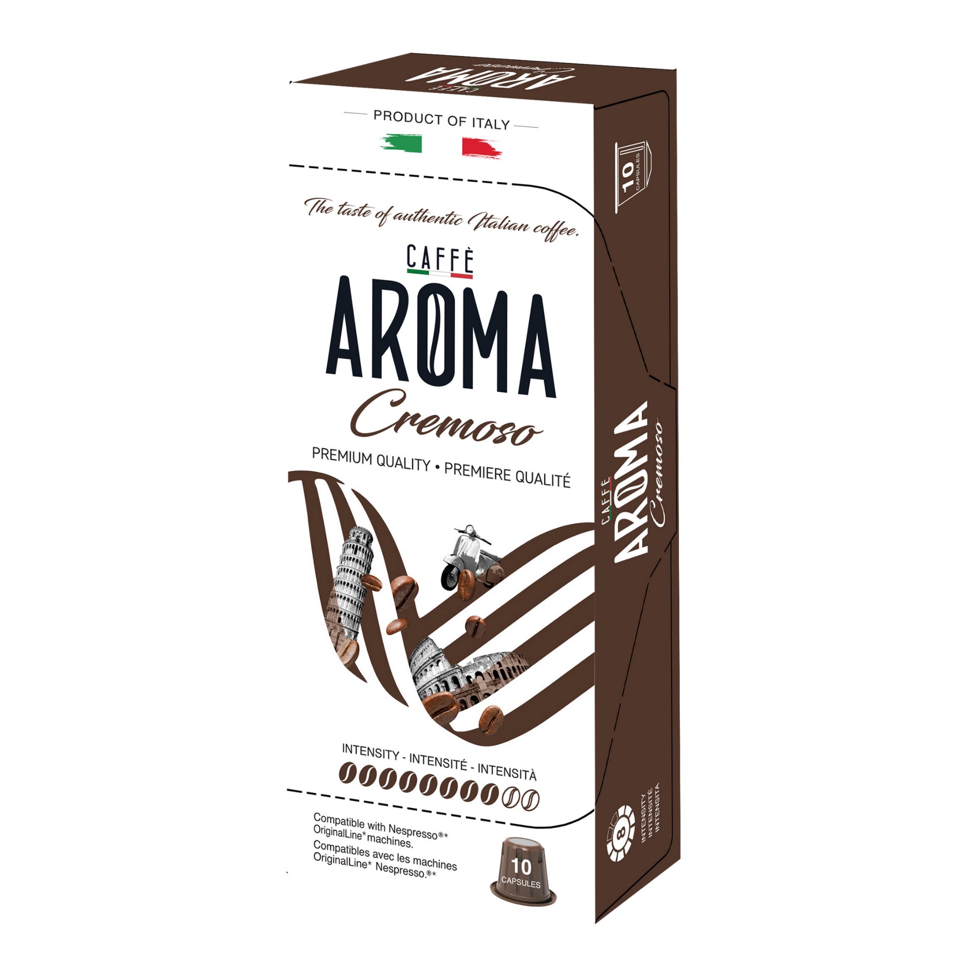 Caffé Aroma Variety Pack - Nespresso Compatible Capsules, 180-count - image 7