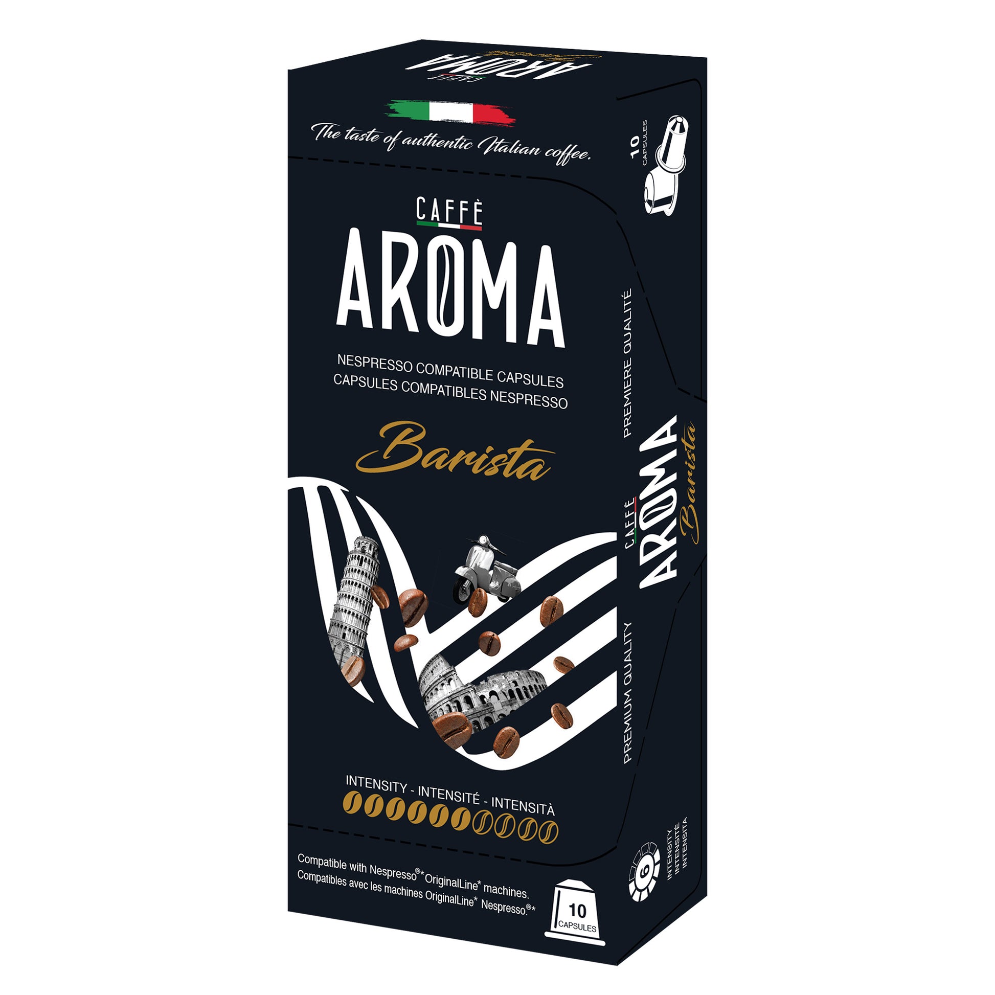Caffé Aroma Variety Pack - Nespresso Compatible Capsules, 180-count - image 8