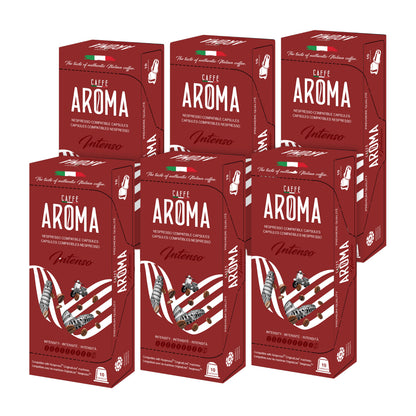 Caffé Aroma Variety Pack - Nespresso Compatible Capsules, 180-count - image 10