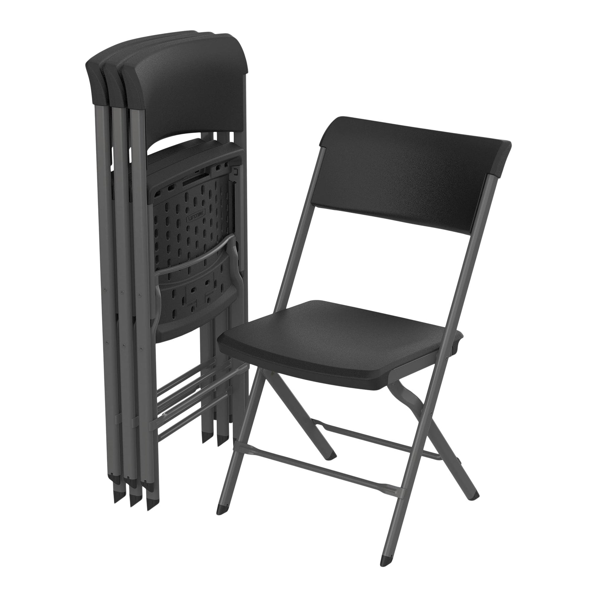 Lifetime Bypass Commercial Folding Chairs, 4-pack - image 1