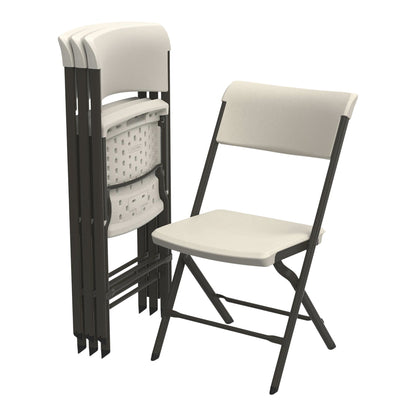 Lifetime Bypass Commercial Folding Chairs, 4-pack - image 1