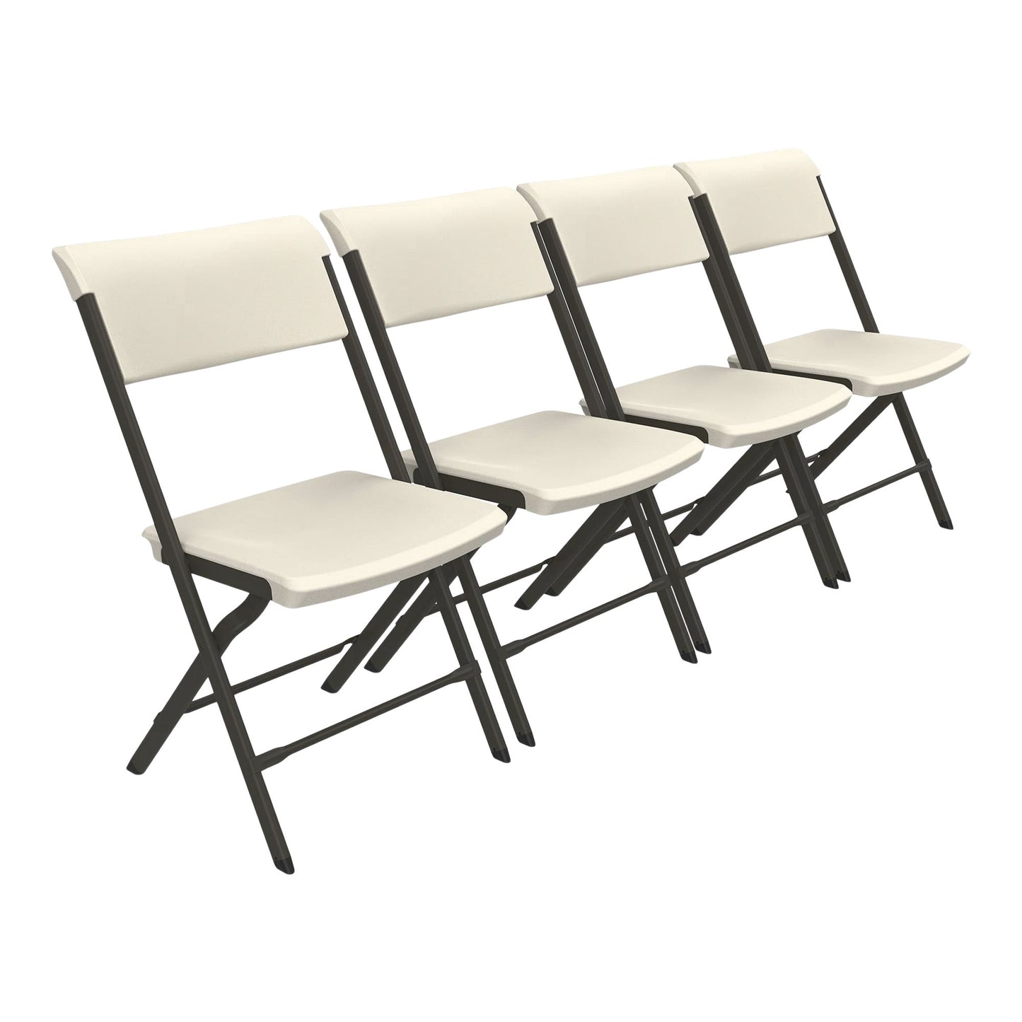 Lifetime Bypass Commercial Folding Chairs, 4-pack - image 3