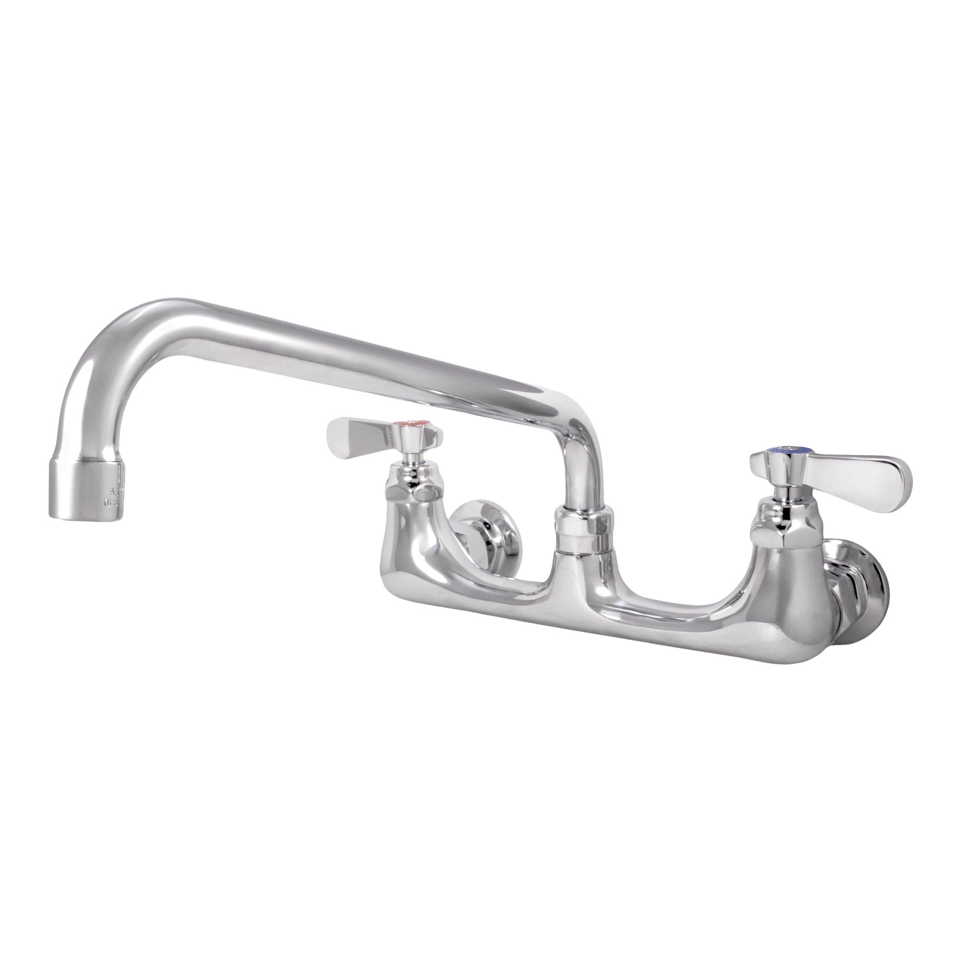 Wall Mount Faucet with 8" Center and 12" Swing Spout - image 3