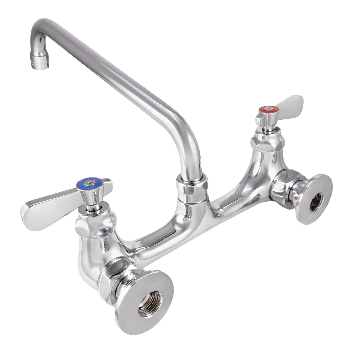 Wall Mount Faucet with 8" Center and 12" Swing Spout - image 2