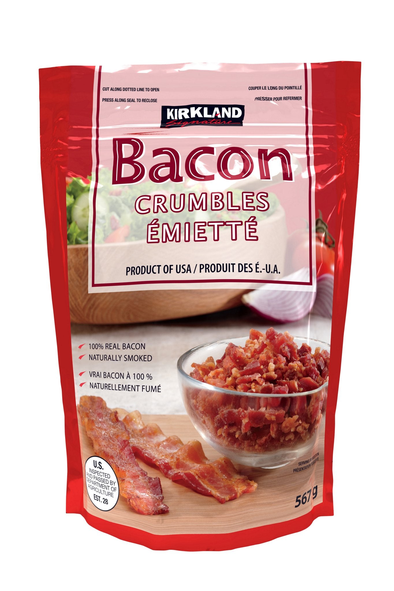 Kirkland Signature Bacon Crumbles, 567 g - image 1