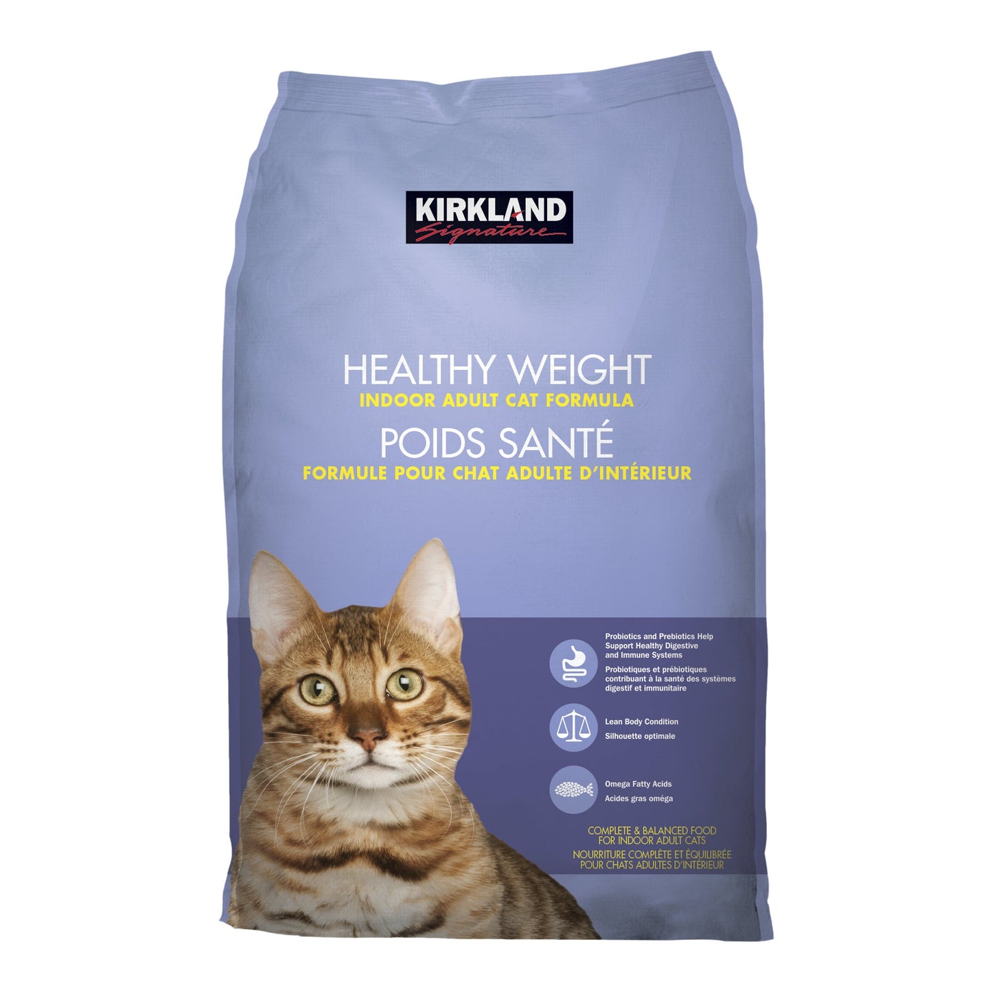 Kirkland Signature Dry Cat Food Chicken and Rice, 9.07 kg - image 1