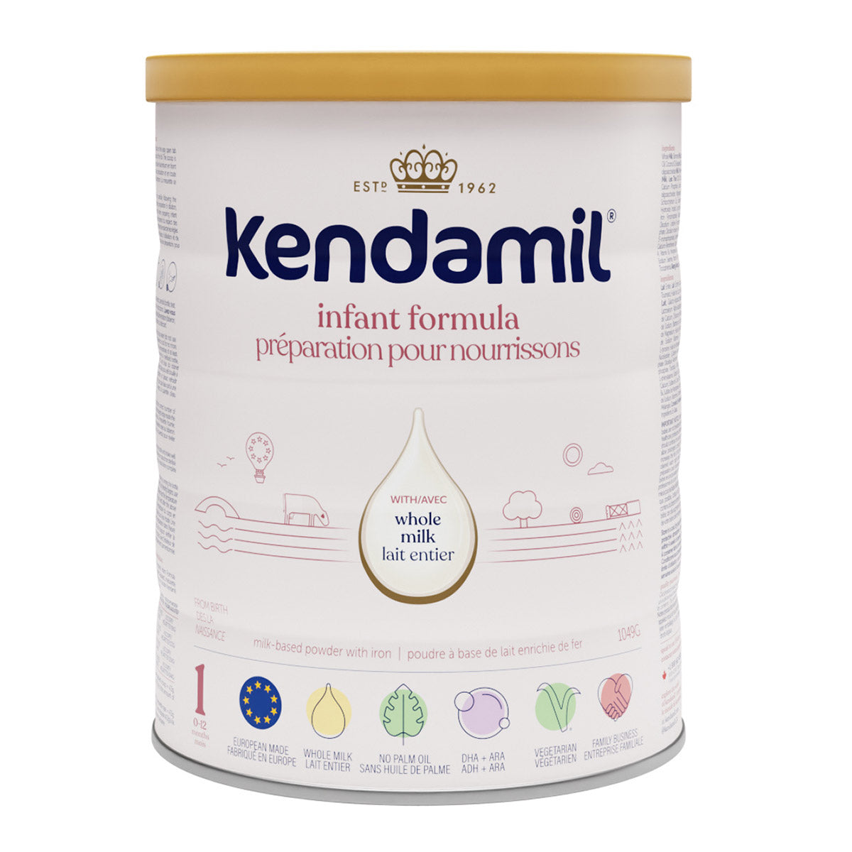 Kendamil Infant Formula, 1049 g - image 1
