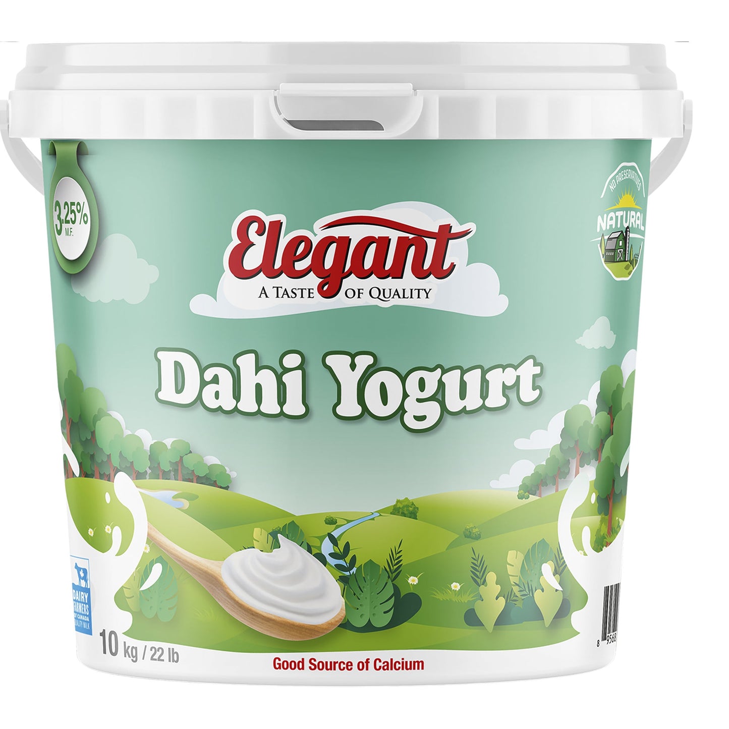Elegant Whole Milk Dahi Yogurt, 10 kg - image 1