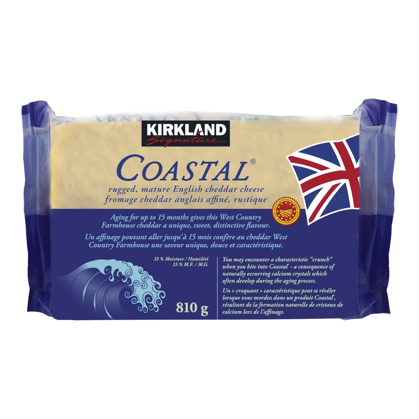 Kirkland Signature Coastal Cheddar, 810 g - image 2