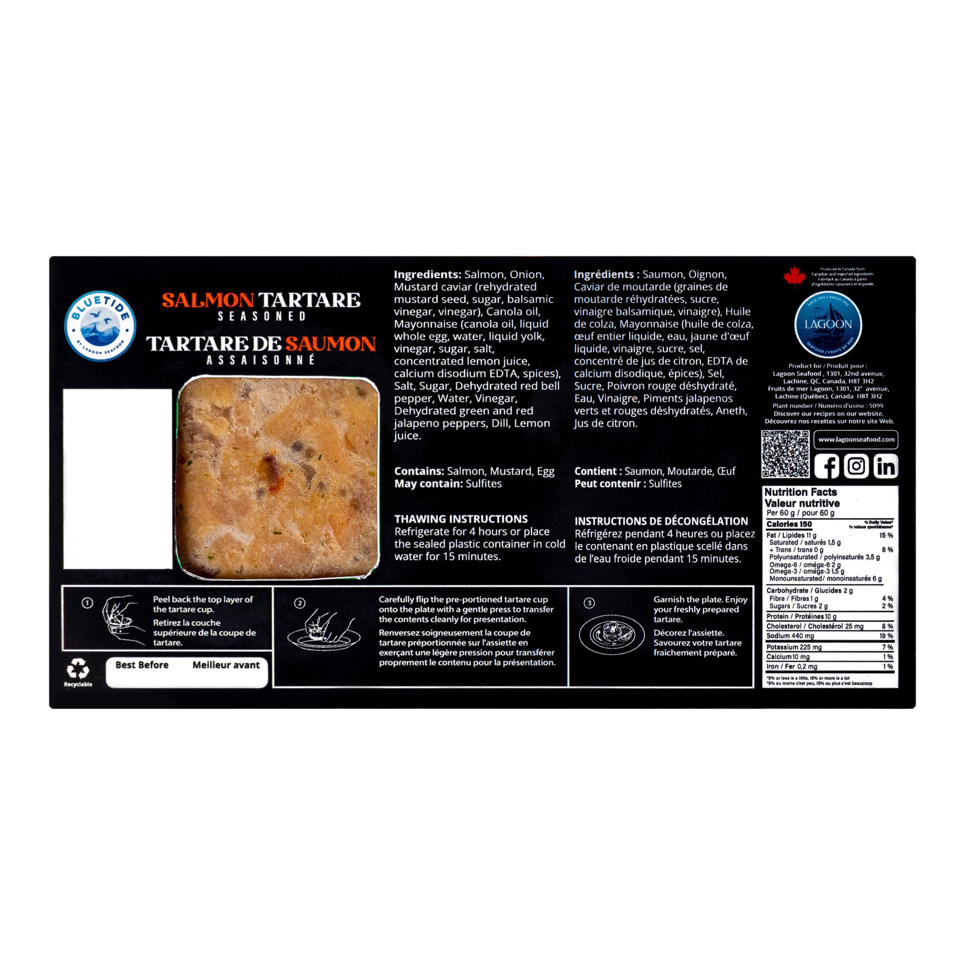 Blue Tide Tuna and Salmon Tartare Bundle, 16 × 120 g - image 5
