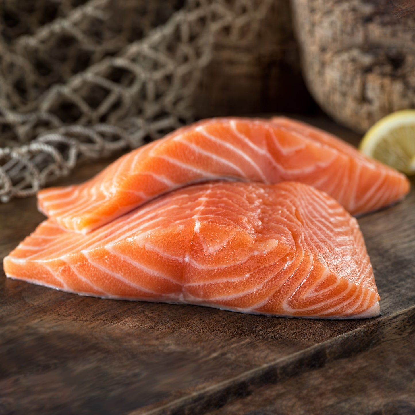 Blue Tide Farmed Atlantic Salmon Portions Skinless, 4.54 kg (10 lb) - image 1