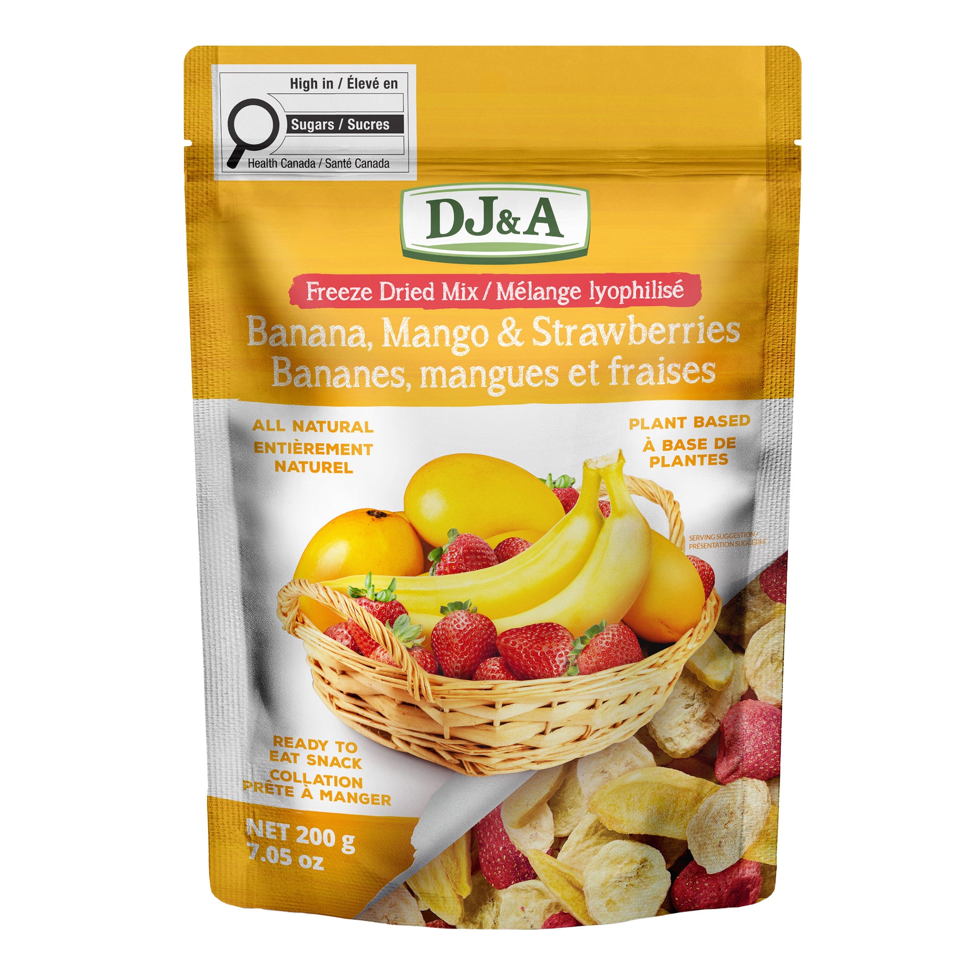 DJ&A Freeze Dried Fruit Mix, 1 kg - image 2