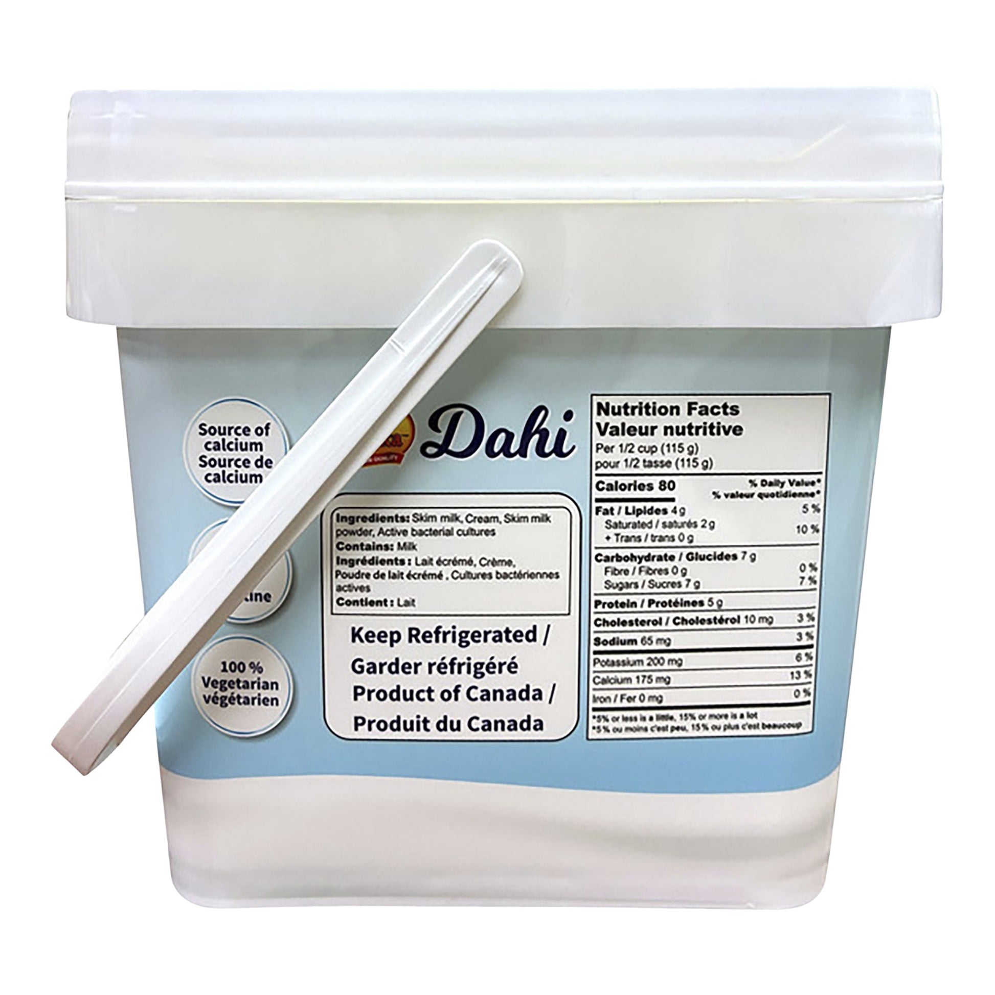 Verka Dahi Yogurt 3.25% 4 kg - image 2