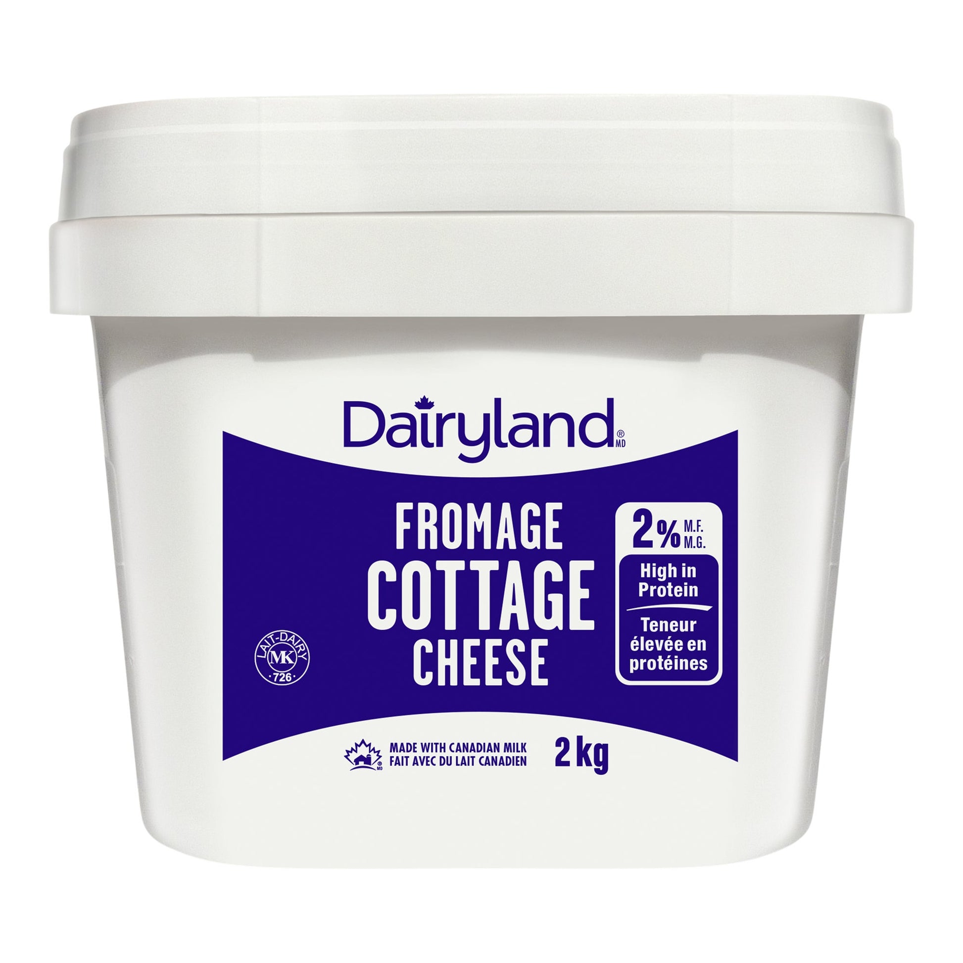 Dairyland 2% Cottage Cheese 2kg - image 1