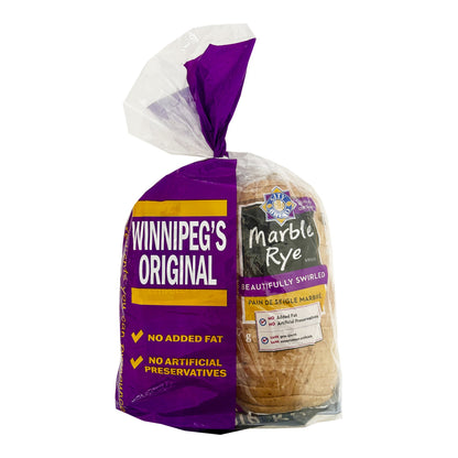 City Bread Marble Rye Bread 2 x 675g - image 1