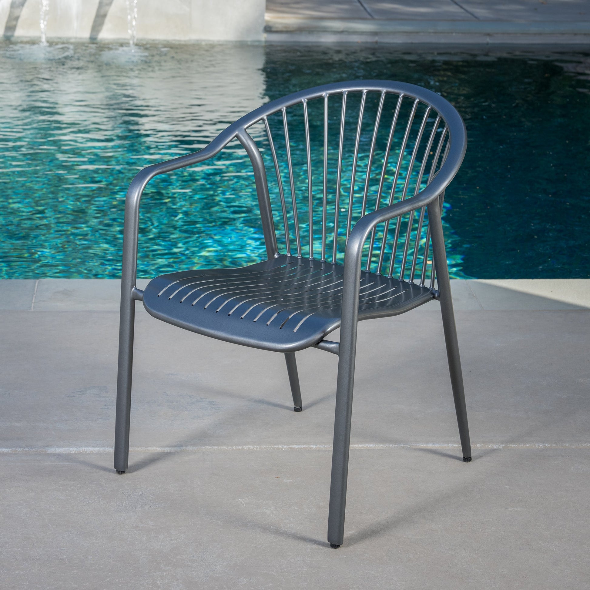 Sunvilla Commercial Stacking Bistro Chair - image 2