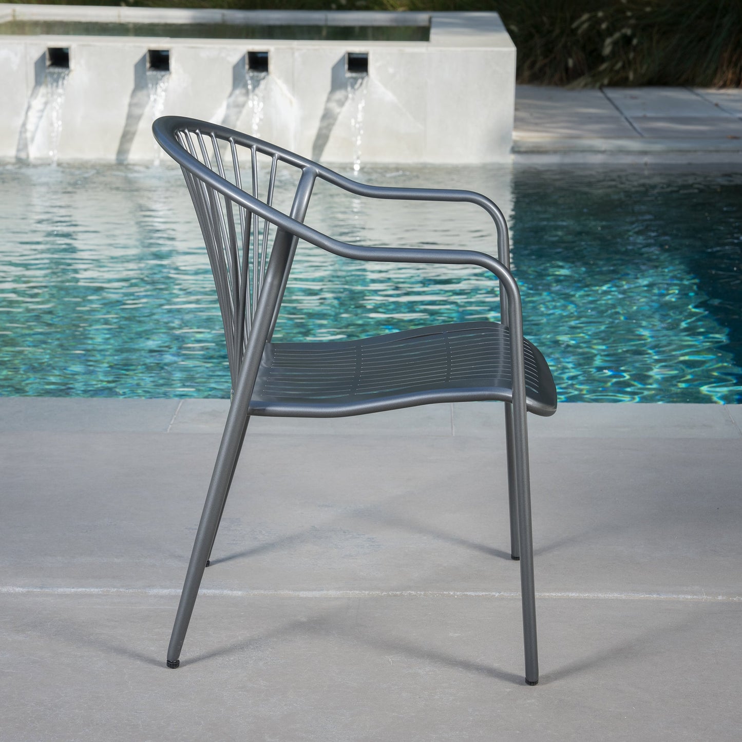 Sunvilla Commercial Stacking Bistro Chair - image 3