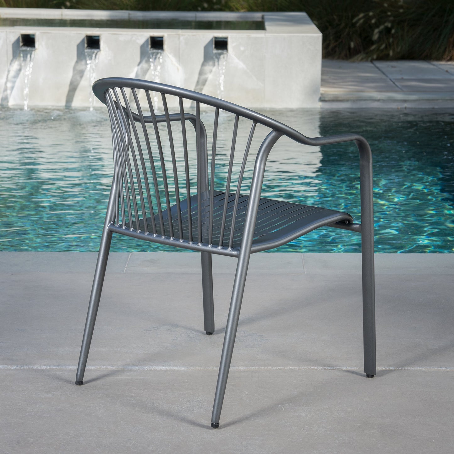 Sunvilla Commercial Stacking Bistro Chair - image 4