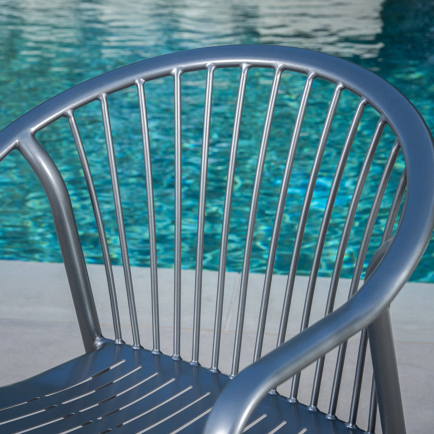 Sunvilla Commercial Stacking Bistro Chair - image 5