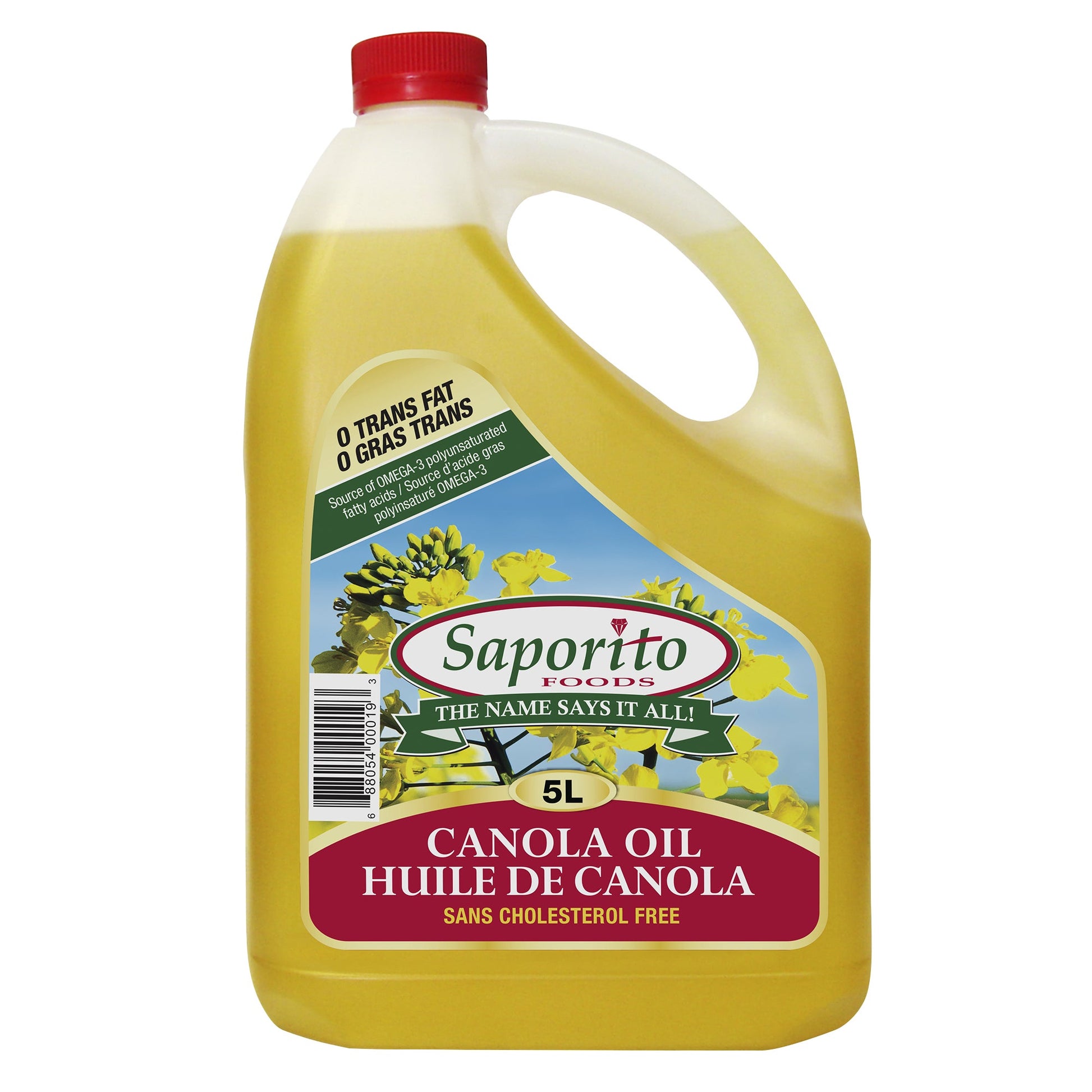 Saporito Canola Oil, 5 L - image 1