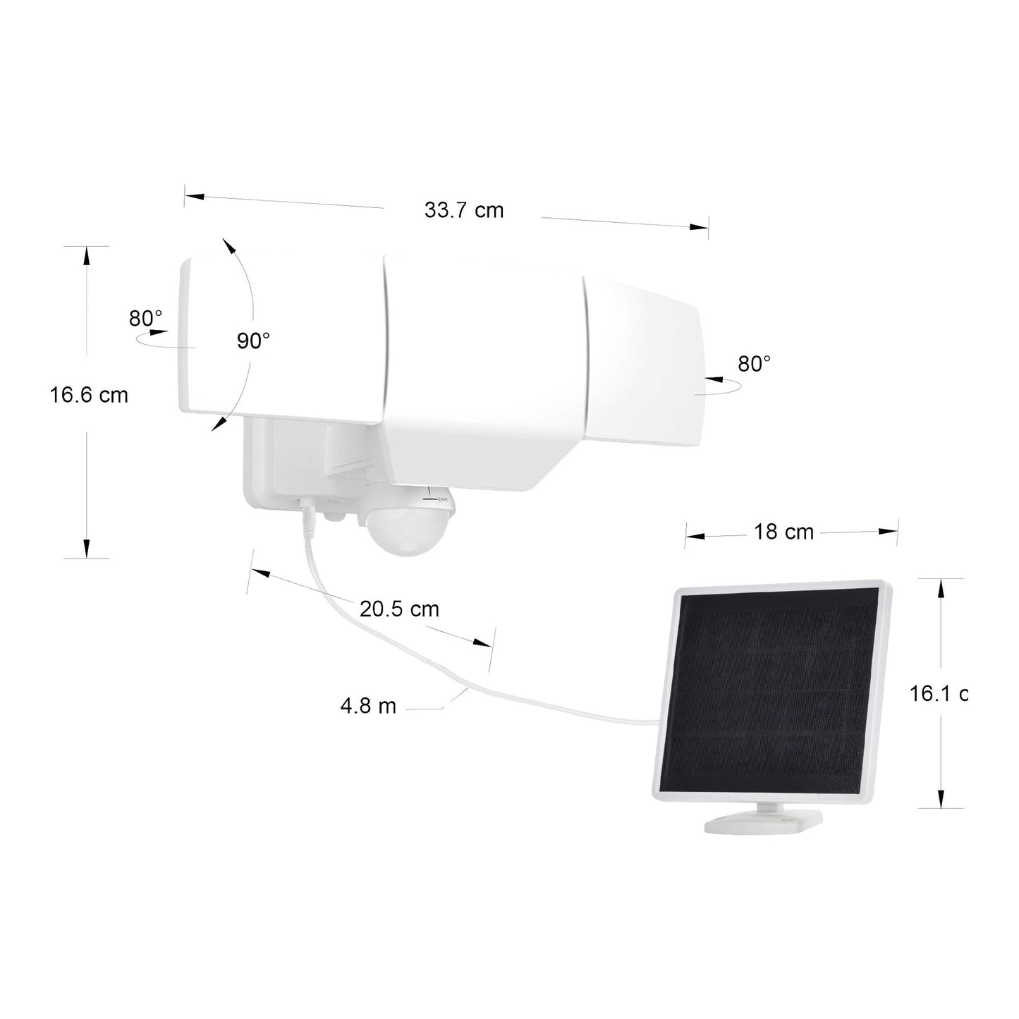 LUTEC Motion Activated Solar Security LED Light - image 4