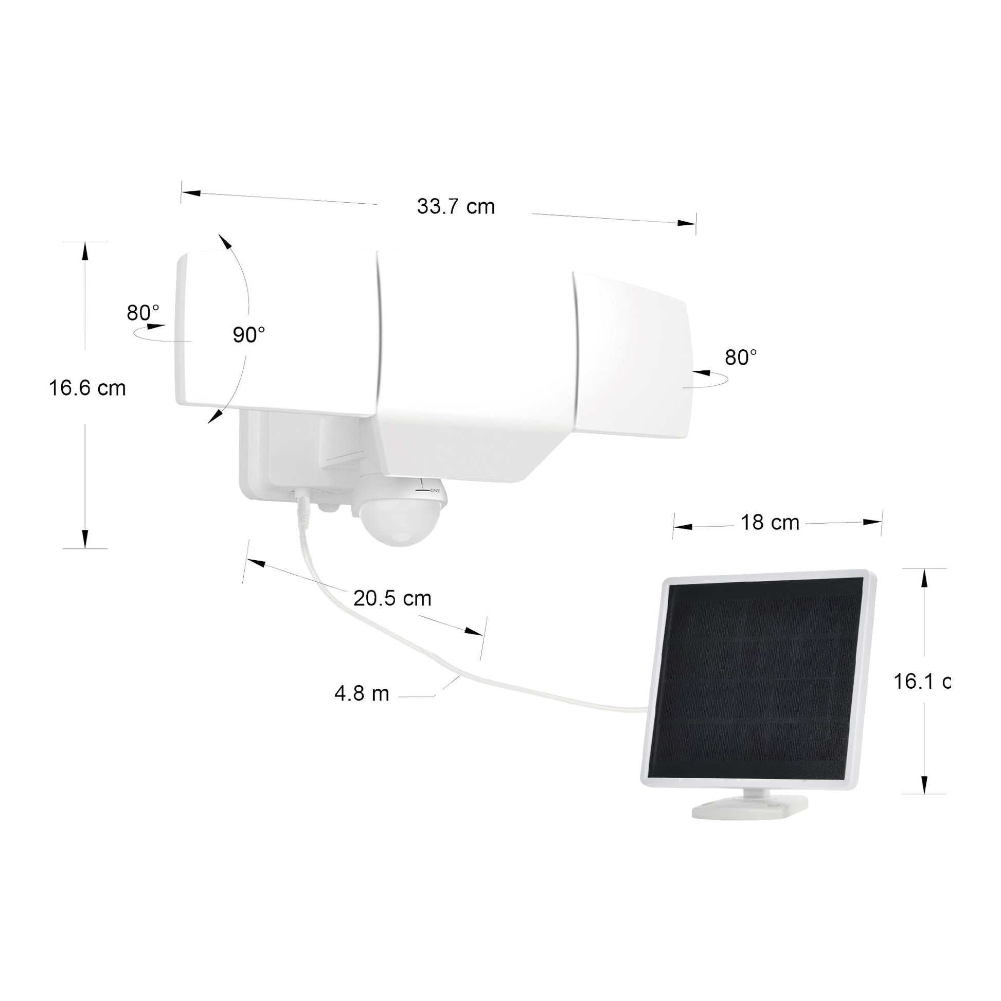 LUTEC Motion Activated Solar Security LED Light - image 4