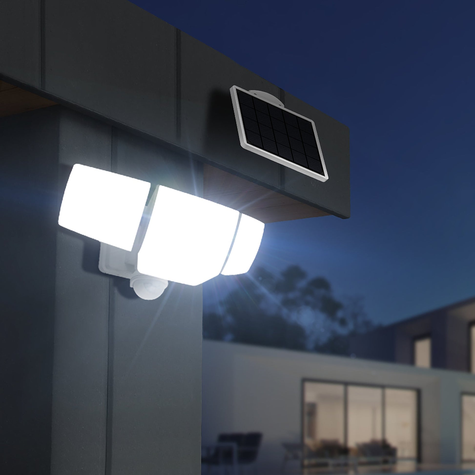 LUTEC Motion Activated Solar Security LED Light - image 3