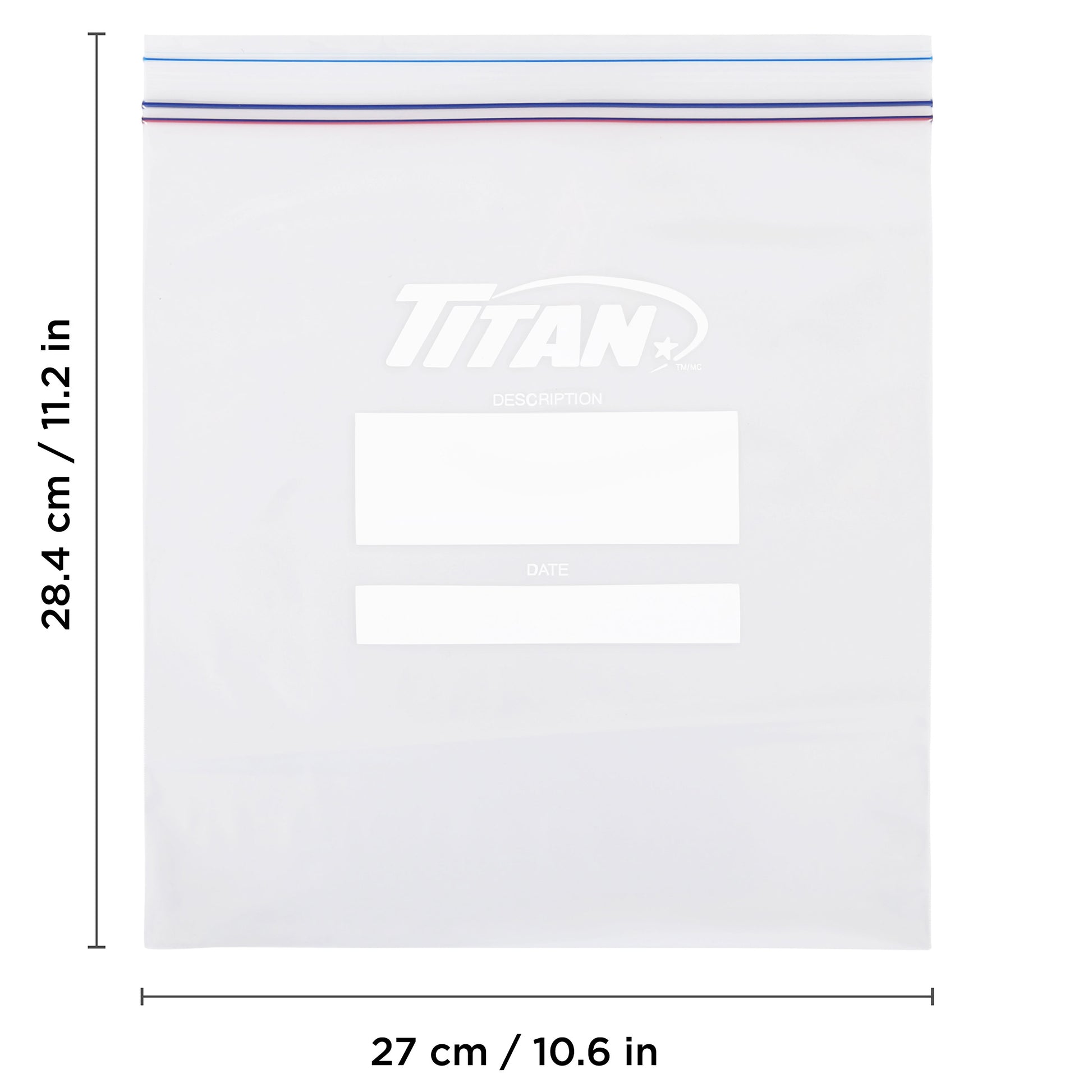 TITAN Large Food Storage Freezer Bags, 320-count - image 2
